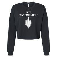 Free Constantinople Cropped Pullover Crew