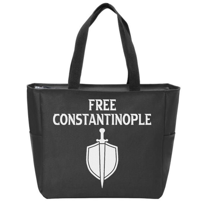 Free Constantinople Zip Tote Bag