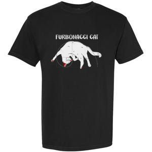 Furbonacci Cat Funny Cat Math Puns Garment-Dyed Heavyweight T-Shirt