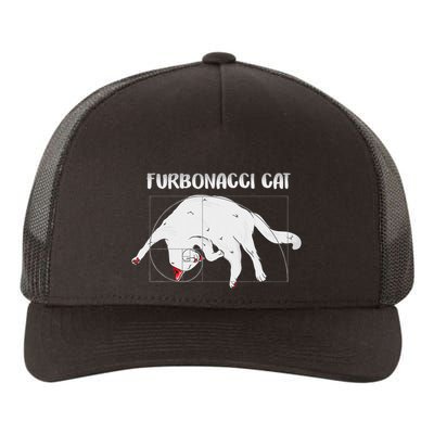Furbonacci Cat Funny Cat Math Puns Yupoong Adult 5-Panel Trucker Hat