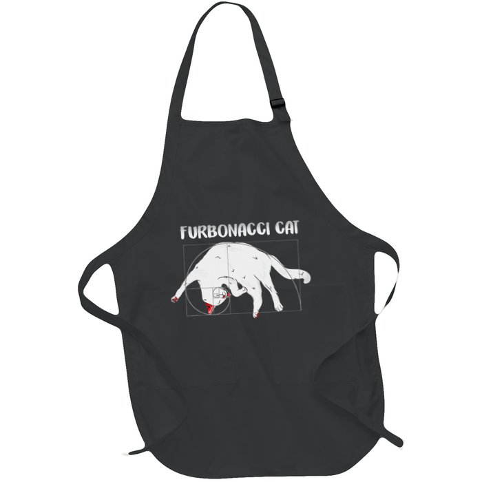 Furbonacci Cat Funny Cat Math Puns Apron
