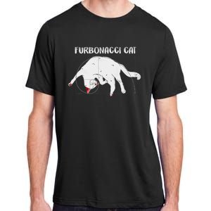 Furbonacci Cat Funny Cat Math Puns Adult ChromaSoft Performance T-Shirt