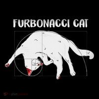 Furbonacci Cat Funny Cat Math Puns Drawstring Bag