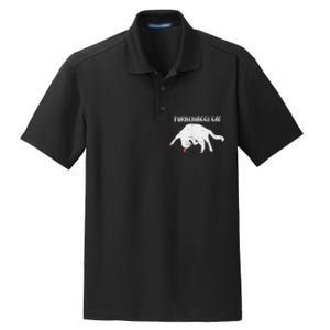 Furbonacci Cat Funny Cat Math Puns Dry Zone Grid Polo