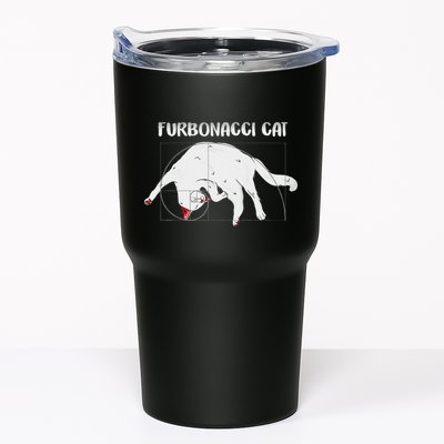 Furbonacci Cat Funny Cat Math Puns Tumbler