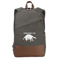 Furbonacci Cat Funny Cat Math Puns Cotton Canvas Backpack
