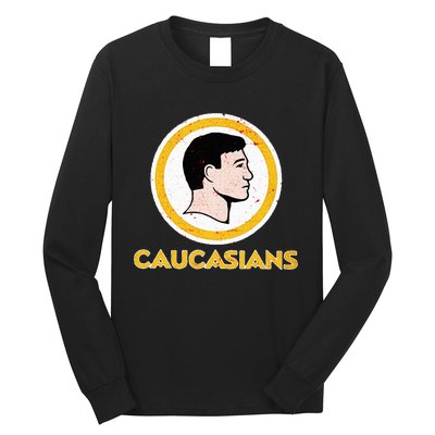 Funny Caucasian Long Sleeve Shirt