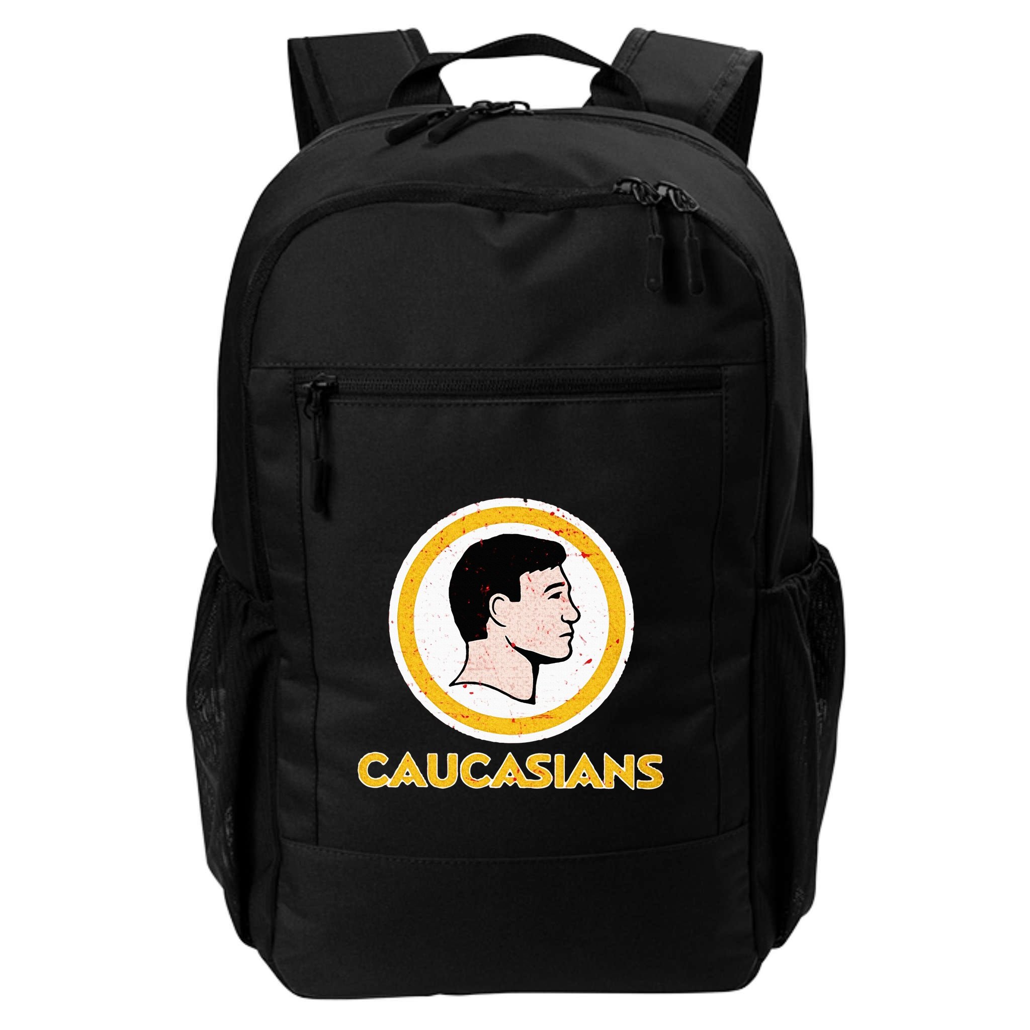 Funny Caucasian Backpack
