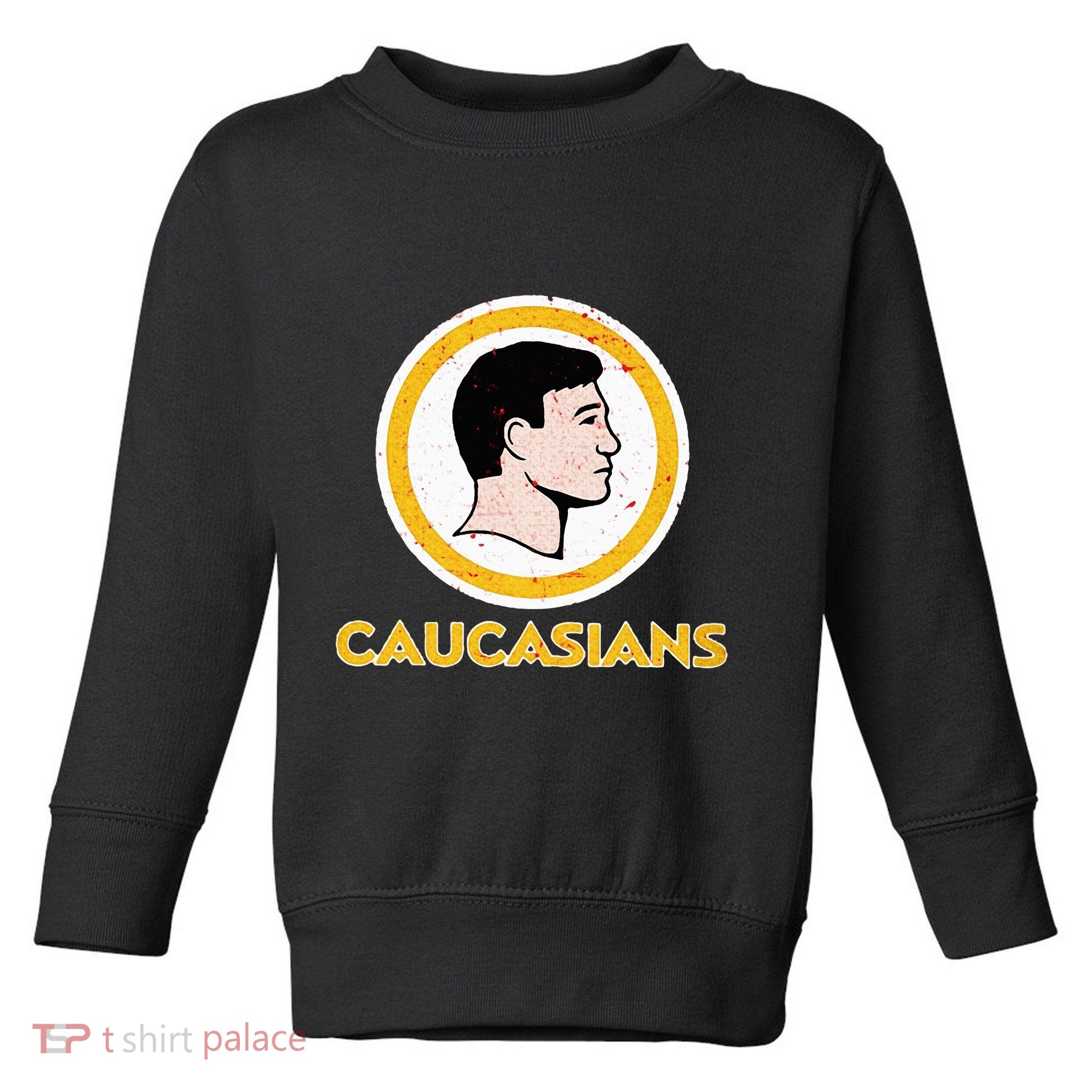 Funny Caucasian Toddler Sweatshirt
