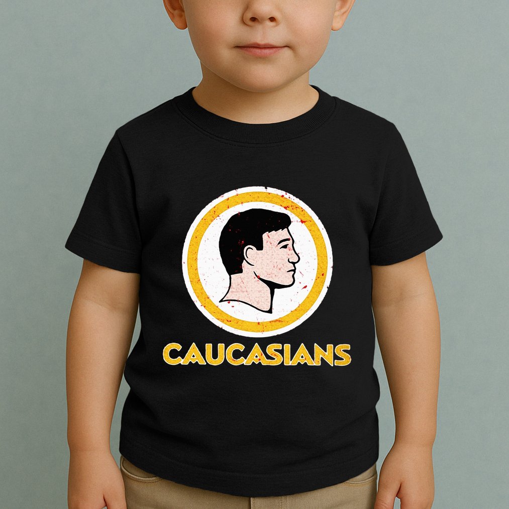 Funny Caucasian Toddler T-Shirt