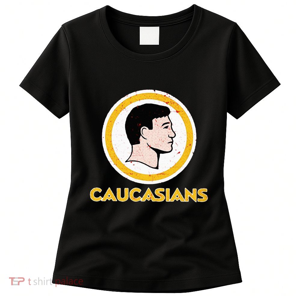 Funny Caucasian Womens T-Shirt