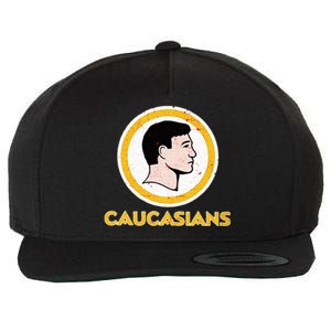 Funny Caucasian Wool Snapback Cap