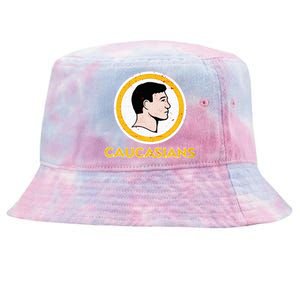 Funny Caucasian Tie-Dyed Bucket Hat