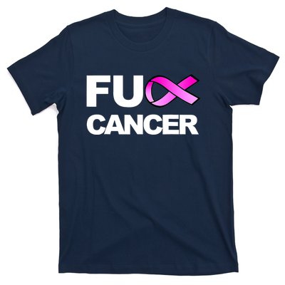 Fuck Cancer Funny Fuck Breast Cancer Awareness T-Shirt