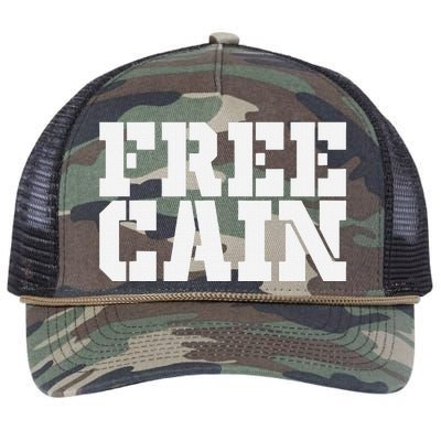 Free Cain Retro Rope Trucker Hat Cap