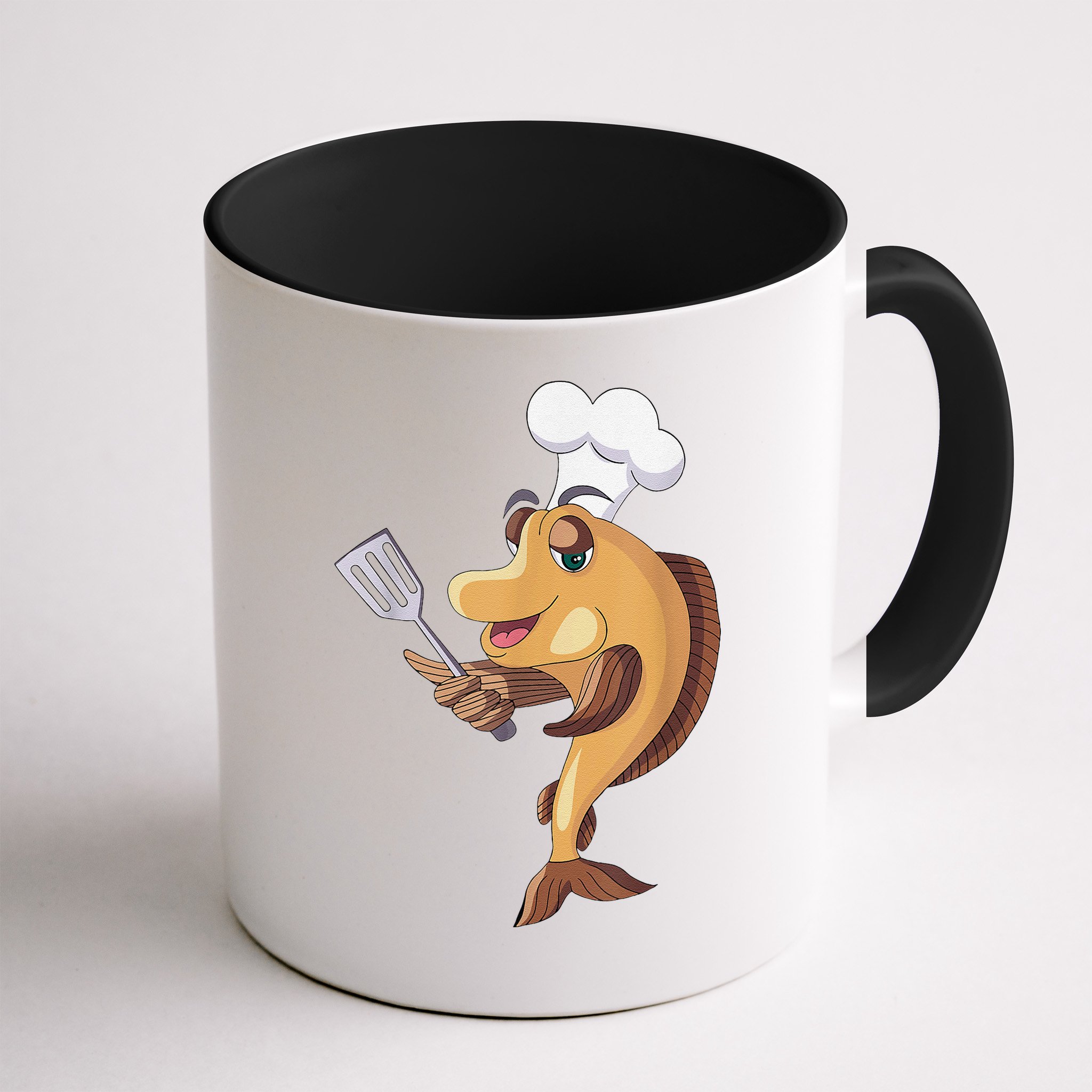 Fish Chef Fishing And Cooking Mug