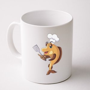 Fish Chef Fishing And Cooking Coffee Mug