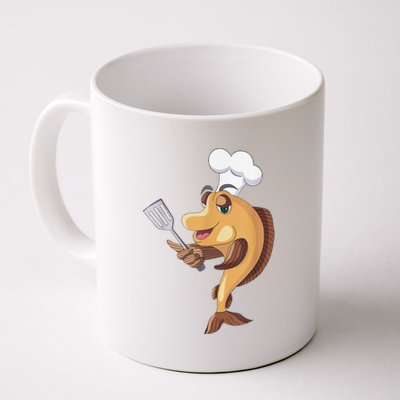 Fish Chef Fishing And Cooking Coffee Mug