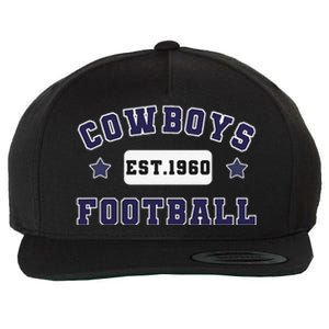 Funny Cowboys Football Est 1960 Wool Snapback Cap