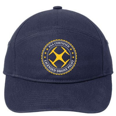 FAA Certified 7-Panel Snapback Hat