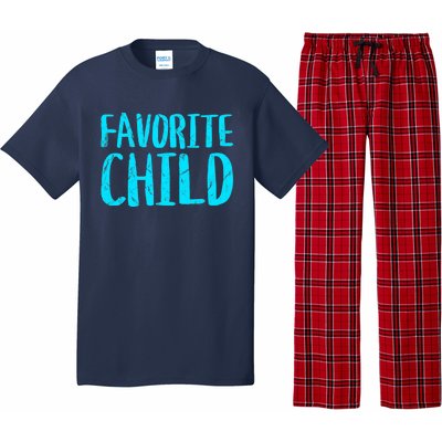 Favorite Child Funny Novelty | Mom/Dad's Favorite Pajama Set