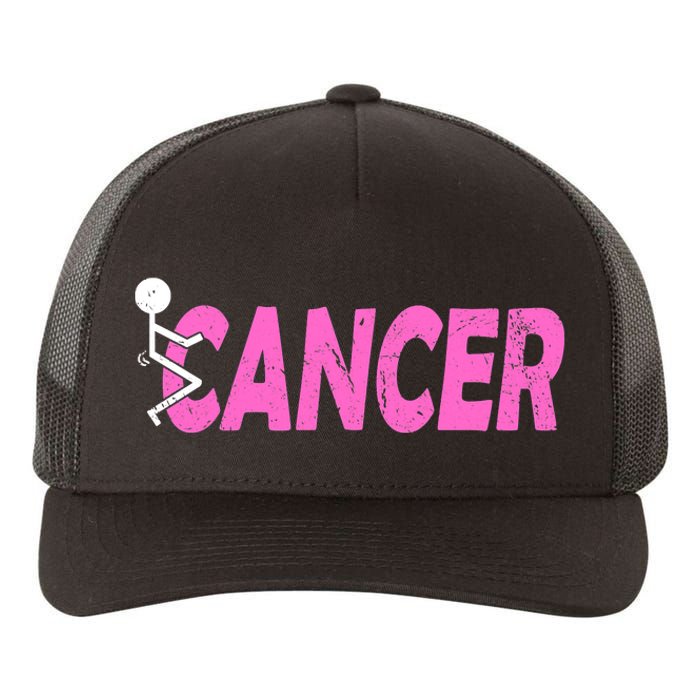 Funk Cancer Funny Breast Cancer For Women Cancer Survivor Yupoong Adult 5-Panel Trucker Hat