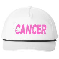 Funk Cancer Funny Breast Cancer For Women Cancer Survivor Snapback Five-Panel Rope Hat