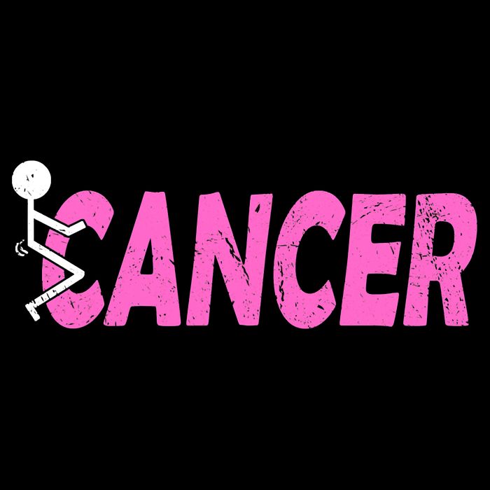 Funk Cancer Funny Breast Cancer For Women Cancer Survivor Bucket Hat
