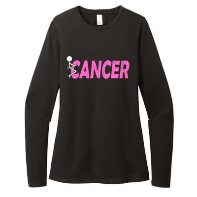 Funk Cancer Funny Breast Cancer For Women Cancer Survivor Womens CVC Long Sleeve Shirt