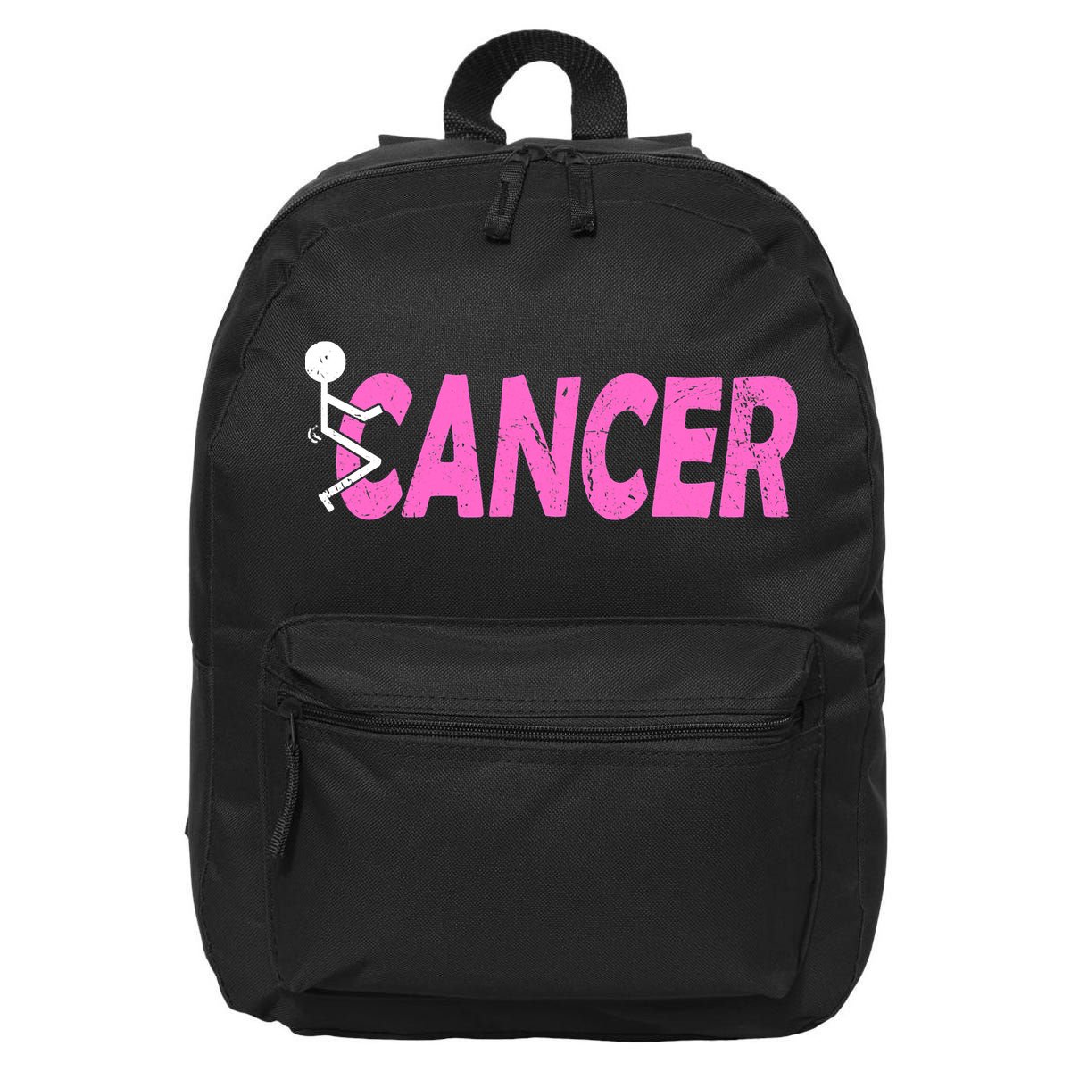 Funk Cancer Funny Breast Cancer For Women Cancer Survivor 16 in Basic Backpack