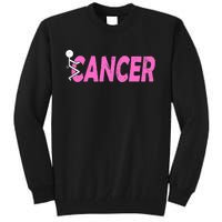 Funk Cancer Funny Breast Cancer For Women Cancer Survivor Tall Sweatshirt