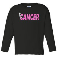 Funk Cancer Funny Breast Cancer For Women Cancer Survivor Toddler Long Sleeve Shirt