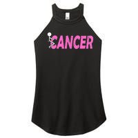 Funk Cancer Funny Breast Cancer For Women Cancer Survivor Women's Perfect Tri Rocker Tank