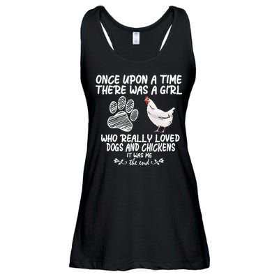 Funny Chicken For Women Funny Dog Tee Farmer Dog Gift Ladies Essential Flowy Tank