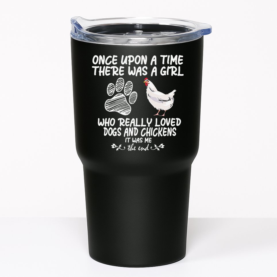 Funny Chicken For Women Funny Dog Tee Farmer Dog Gift Tumbler