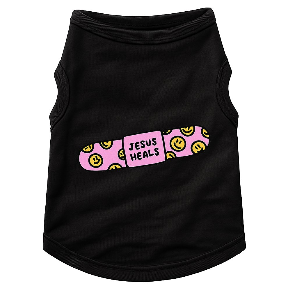 Funny Christian Faith Healer Healing Doggie Tank