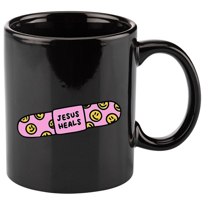 Funny Christian Faith Healer Healing 11oz C Handle Ceramic Mug
