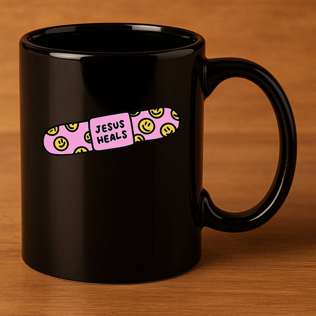 Funny Christian Faith Healer Healing 11oz C Handle Ceramic Mug