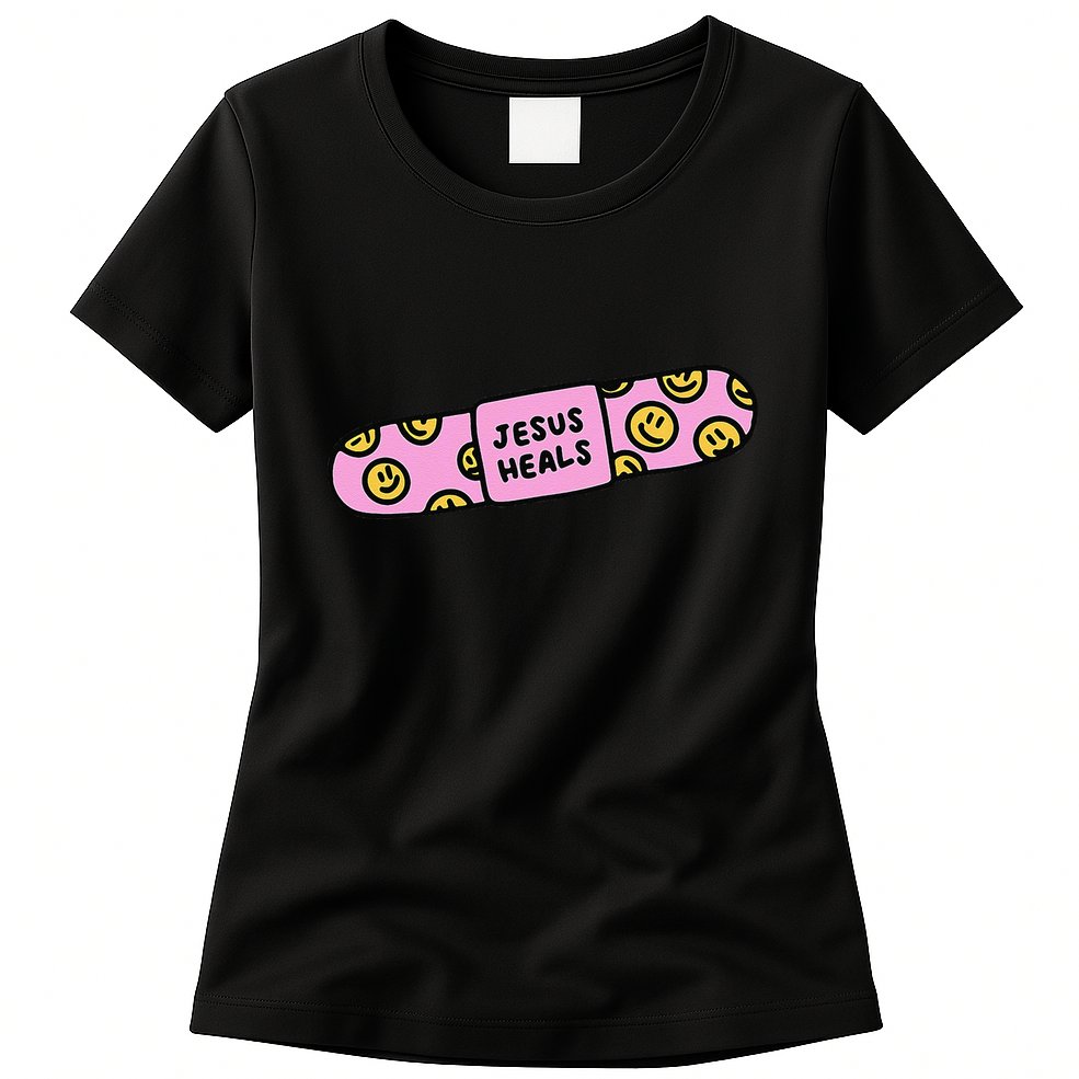 Funny Christian Faith Healer Healing Womens T-Shirt