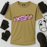 Funny Christian Faith Healer Healing Cooling Performance Crew T-Shirt