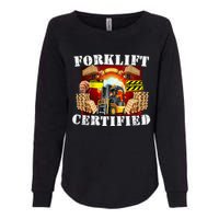 Forklift Certified Funny Forklift Oddly Specific Meme Womens California Wash Sweatshirt