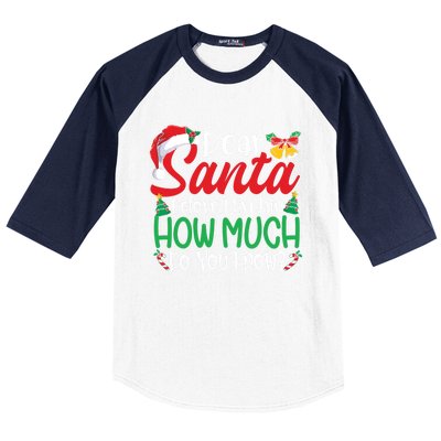 Funny Christmas Funny Gift Adults Dear Santa I Can Explain Funny Gift Baseball Sleeve Shirt