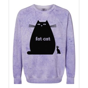 Fat Cat Colorblast Crewneck Sweatshirt