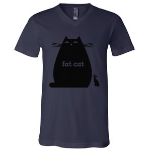 Fat Cat V-Neck T-Shirt