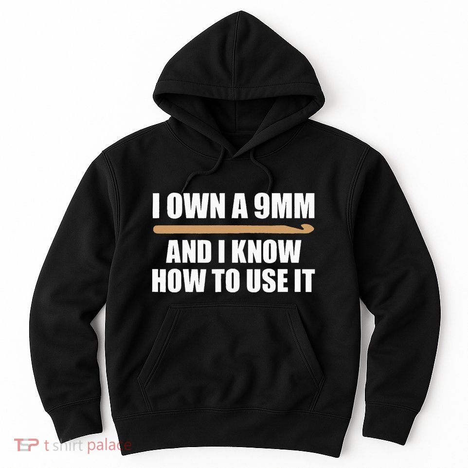 Funny Crochet For  9mm Crochet Hook Yarn Crocheter Hoodie