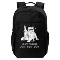 Funny Cat Fluff Around And Find Out Daily Commute Backpack