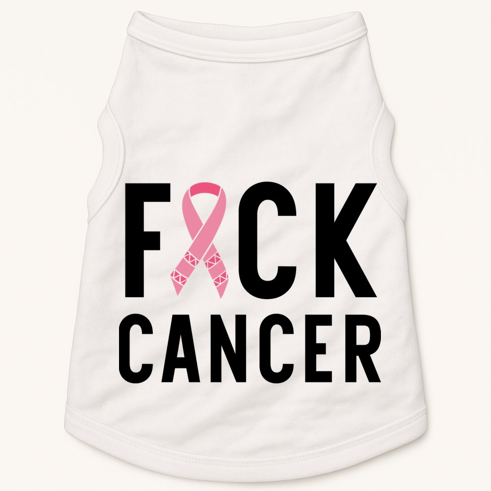 Fuck Cancer Doggie Tank