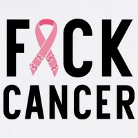 Fuck Cancer Flat Bill Trucker Hat