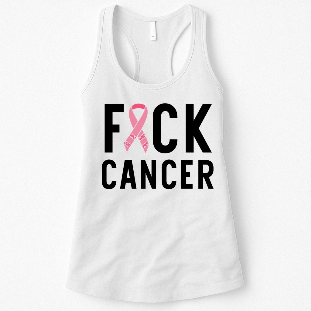 Fuck Cancer Womens Tank Top