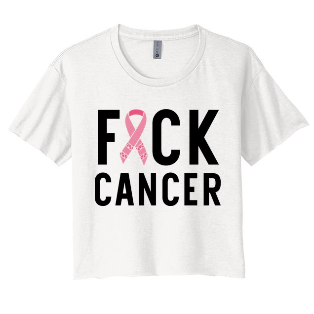 Fuck Cancer Crop Top